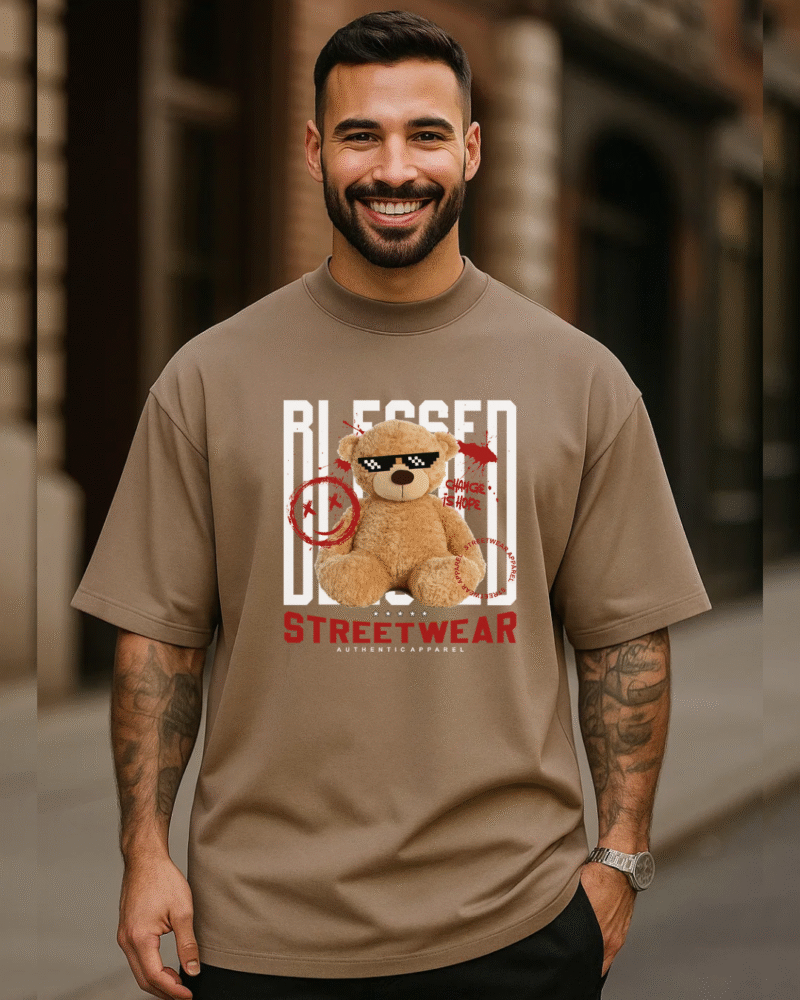 CAMISETA OVERSIZED PERSONALIZADA