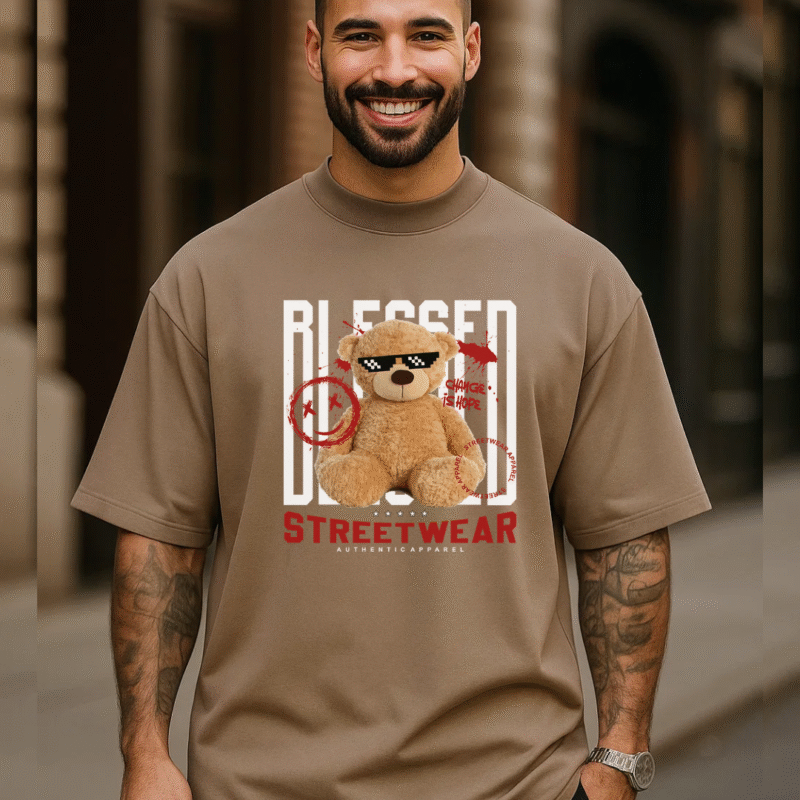 CAMISETA OVERSIZED PERSONALIZADA